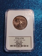 20000 JASKÓŁKI 1993 MS68 GCN 