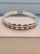 Srebrna bransoletka 925 regulowana 