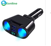 Rozdzielacz gniazda zapalniczki EONLINE 12/24V + podświetlanie LED