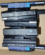 Baterie od laptopa laptopowe 13szt odzysk ogniw