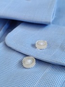 wizytowa niebieska męska koszula Daniel Hechter Paris