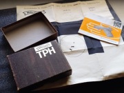 Pudełko, instrukcja, karta przystrzelania Walther TPH .22lr