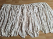 Firanki Komplet 2 szt kremowe Świetne Stan bdb