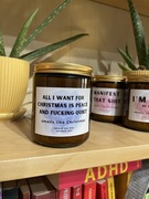 Świeczka sojowa 250 ml HANDMADE All i want for Christmas