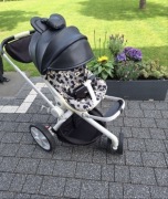 Wózek quinny mood 3w1 gondola spacerówka nosidełko bogato wyposażony