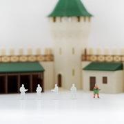 Castletecture – Figurki kuszników (4 szt.) 1:100 18mm