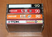 kasety magnetofonowe Maxell TDK