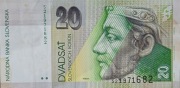 Słowacja - 20 koron - 2001r. 