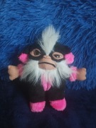 Zły gremlin czarny maskotka vintage Gremliny 