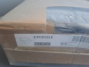IKEA LYCKSELE pokrowiec sofa 2- osobowa szary NOWY
