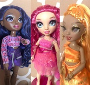 Lalki Rainbow High ze stojakami zestaw 3 lalek