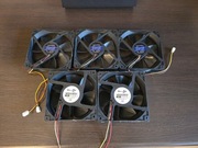 Kompletny zestaw Bestfan 3 120x120x25mm 2 120x120x38mm