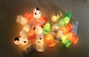 Girlanda LED lampki do pokoju dla dzieci, zwierzątka 2 rodzaje