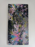 ABSTRAKCJA – OBRAZ AKRYLOWY 20 X 40 CM - MINI OBRAZ