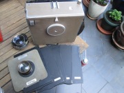 DUŻY LINHOF TECHNIKA +3 OBIEKTYWY + 5 KASET