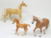 Figurki Schleich, 6 sztuk konie, źrebię, ogier, klacz