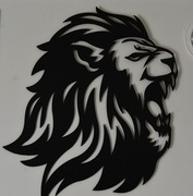 Lew-Obraz wypalany na płycie HDF