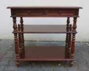 Stara Drewniana Etażerka Szafka z szufladami