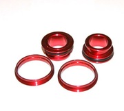 Kapsle piasty przód NOVATEC D771SB V2 red 15mm