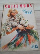 Stare czasopismo Świat mody nr 43 1960 rok