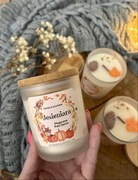 JESIENIARA Świeca Sojowa z drewnianym knotem 160 g dyniowe ciacho