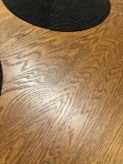 Stół Szynaka Meble Velvet kolor ciemny dąb orzech -fornir naturalne drewno 