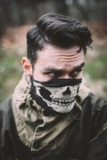 Kominiarka Ghost asg czarna termoaktywna chusta balaclava maska black