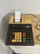 Kalkulator z drukarką Triumph PD121 retro