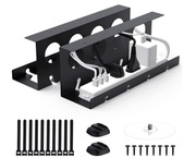 2x Organizer Koszyk Uchwyt Na Listwe zasilającą na kable