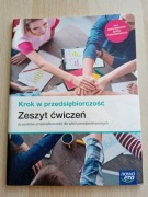 Krok w przedsiębiorczość. Zeszyt ćwiczeń dla szkół ponadpodstawowych.