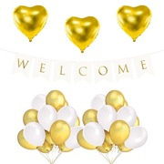 Zestaw dekoracji WELCOME Balony foliowe Powitanie