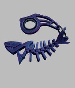 Keyspinner Keyrambit + Flexi Shark TikTok SpinX KeyFlipper