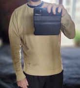 Bluza męska Ombre _ beżowa _ M