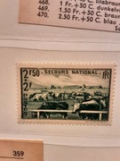 Francja  1940 Mi  499  krowy LUZAK   czysta idealna pozycja