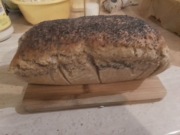 Chleb wiejski foremkowy na zakwasie 500 g