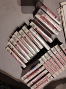 Kurs języka angielskiego na kasetach z literaturą kasety 24 sztuki+ książki