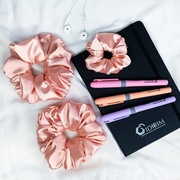 Scrunchie satynowa - gumka do włosów - rozmiar M