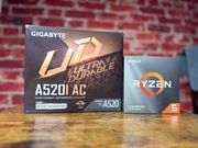 Płyta główna AM4 A520I AC Wi-Fi + Ryzen 5 3600 + Licencja Windows 11 Pro