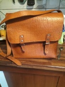 Torba skurzana męska dla Pana konsewatra lub studenta stylu retro .polecam.