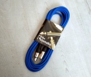 Kabel mikrofonowy XLR - 6 metrów - niebieski