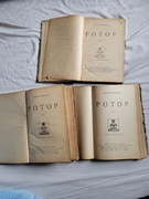 Książka Potop, 3 tony, rok 1920.