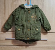 Kurtka dziecięca khaki r.86 
