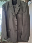 Garnitur męski Lebelt Suits 3-rzędowy, rozm. 176/52, beż, raz ubrany