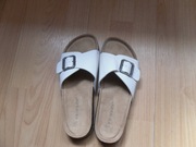 klapki białe Primark