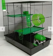 Klatka z kuwetą dla chomika/gryzonia