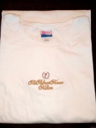 T-Shirt Męski HANES USA WHITE 3XL Na Wysokiego Pana