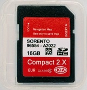 Aktualizacja map KIA Sorento Gen 2 EU 2025