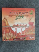 Unikat:   Kolejowy szlak - Plomienna Czerwien - gra planszowa -nowa (folia)