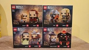 LEGO BrickHeadz LOTR 40630+40631+40632+40751 – komplet kolekcjonerski