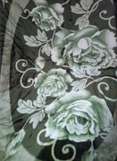 Koc Elway akryl 200x240 ZIELONY KWIAT